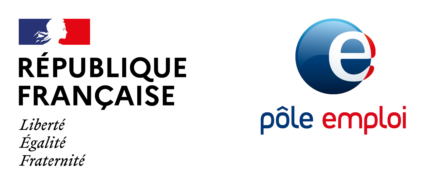 Logos Pole Emploi Normandie
