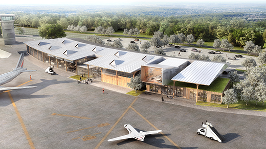 aéroport de deaville normandie