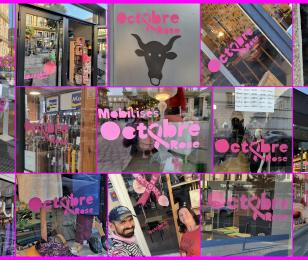Octobre rose commerçants Le Havre